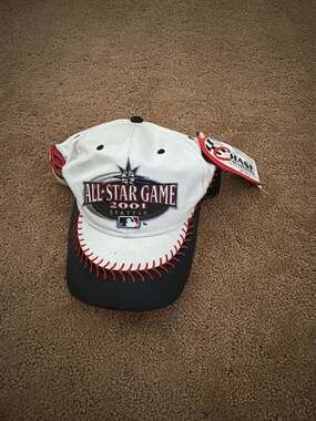Vintage Dale Earnhardt Jr. Budweiser 2001 MLB All-Star Game Seattle Snapback Hat
